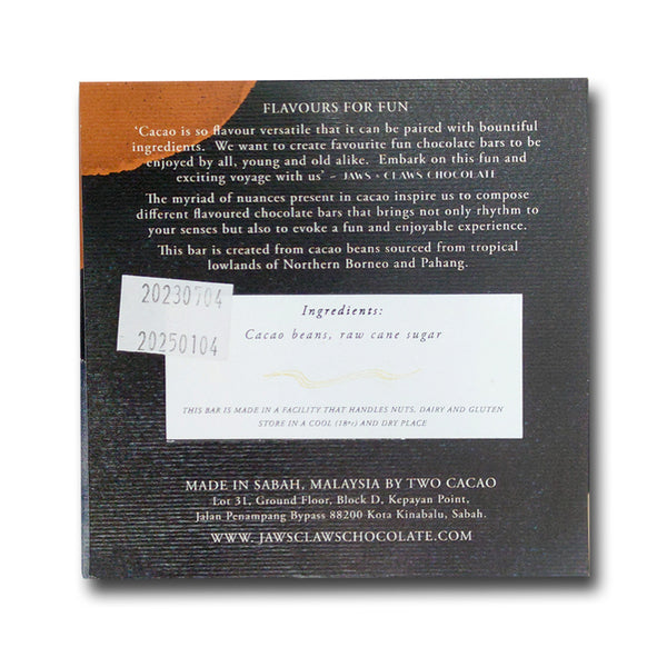 Single Estate Goshen Grove 72% Dark Chocolate