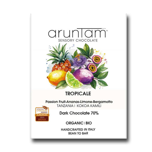 Pasion Fruit-Pineapple-Lemon & Bergamot 70% Cacao Tanzania