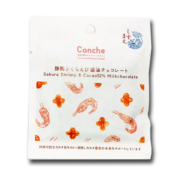 Sakura shrimp soy sauce chocolate