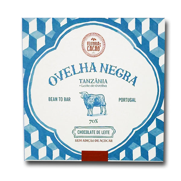 Milk Chocolate Tanzania 70%+Sheep Milk - No Added Sugar
