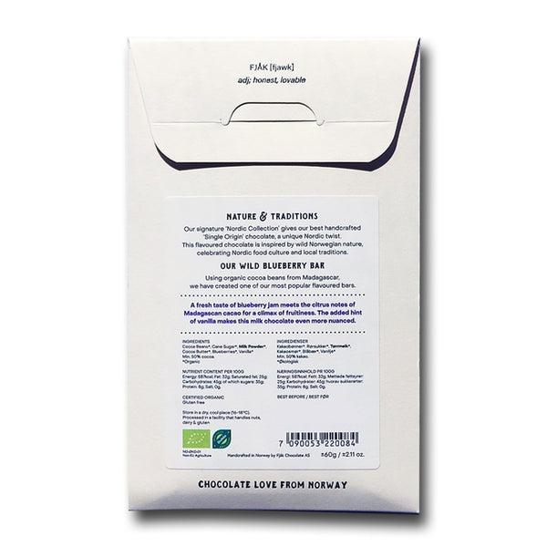 50% Milk & Wild Blueberry