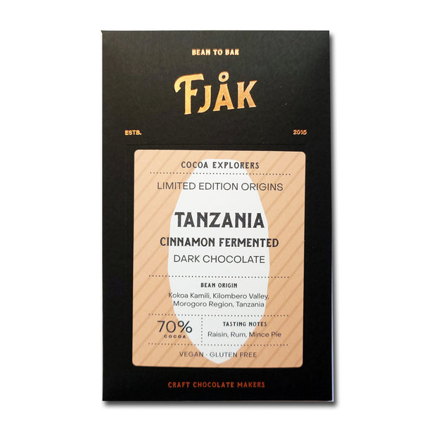 70% Dark Tanzania (Cinnamon Fermented)