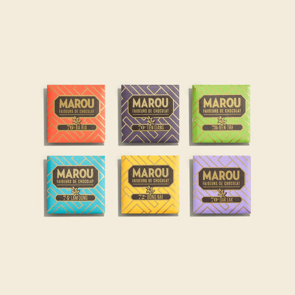 Napolitains Gift Box 6 x Single Origin