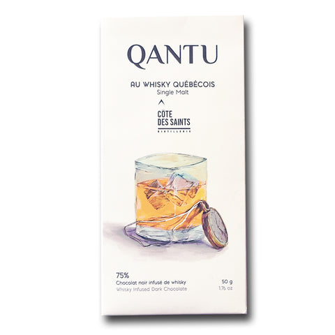 Dark Chocolate 75% Whisky Côte-des-Saints