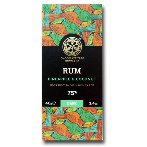 Rum Pineapple Coconut 75% (40g)