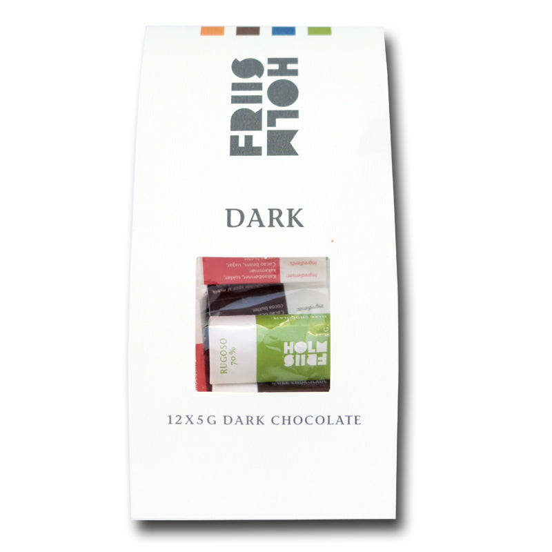 Bag with Dark  Chocolate (12 x 5 g )