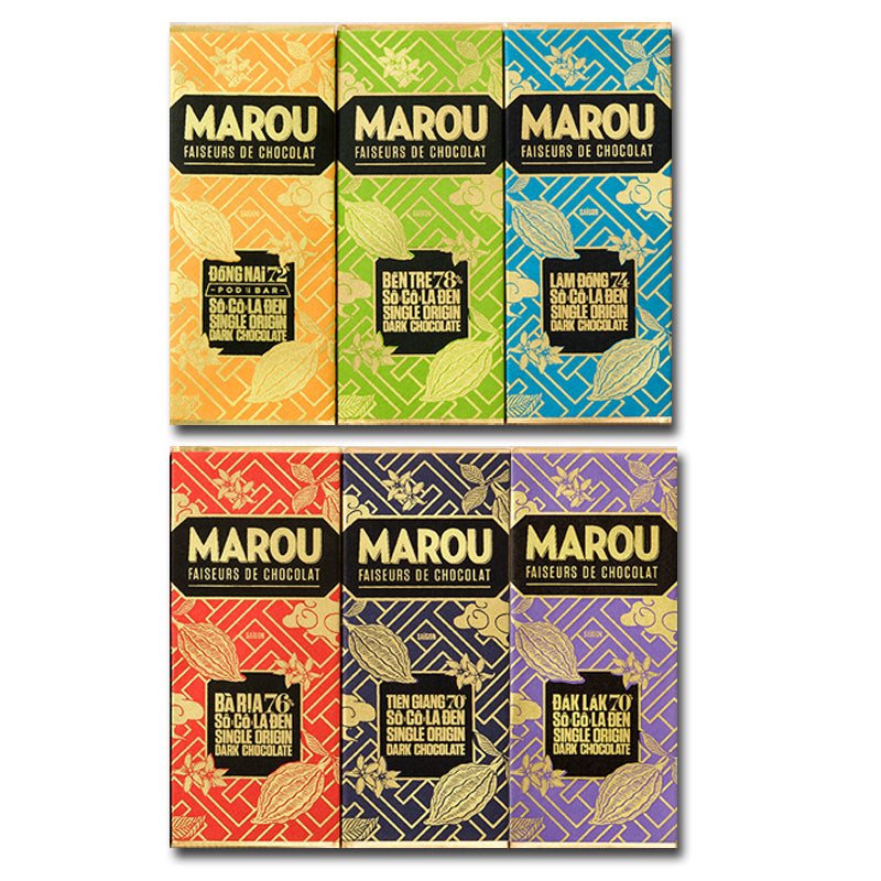 Marou Single Origin Small Bars (6 x 24g)
